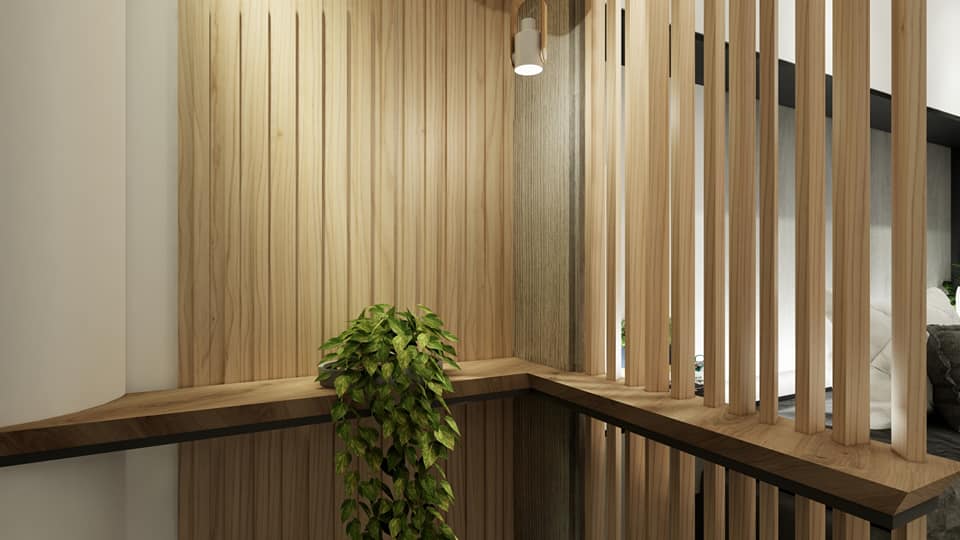 木格柵運用在室內設計可以為家中增加採光及通風性~